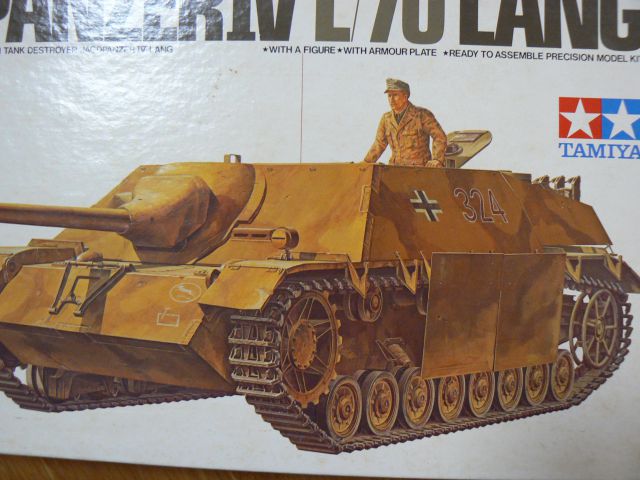4号駆逐戦車ラング タミヤ製プラモデル